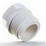 Заглушка полипропиленовая Pro Aqua PA15508P 1/2", НР, резьбовая, белая