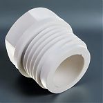 Заглушка полипропиленовая Pro Aqua PA15508P 1/2", НР, резьбовая, белая