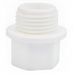 Заглушка полипропиленовая Pro Aqua PA15508P 1/2", НР, резьбовая, белая