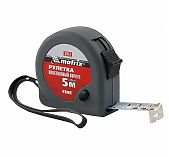 Рулетка Matrix Fine 31017, 5 м х 19 мм, пластиковый корпус, четкая разметка шкалы, фиксатор ленты