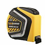 Рулетка измерительная Hanskonner Magnet Force2 HK2010-02-8-27, 8 м х 27 мм, магнитный зацеп, класс точности II