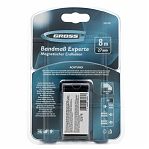 Рулетка измерительная Gross Experte 32576, 8 м х 27 мм, магнитный зацеп, класс точности II