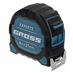 Рулетка измерительная Gross Experte 32576, 8 м х 27 мм, магнитный зацеп, класс точности II
