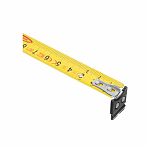 Рулетка Gross Schlagfest 31111, 3 м, 19 мм, магнитный обрезиненный зацеп, двухсторонняя шкала, нейлоновое покрытие