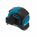 Рулетка Gross Schlagfest 31111, 3 м, 19 мм, магнитный обрезиненный зацеп, двухсторонняя шкала, нейлоновое покрытие