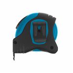 Рулетка Gross Schlagfest 31111, 3 м, 19 мм, магнитный обрезиненный зацеп, двухсторонняя шкала, нейлоновое покрытие