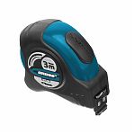 Рулетка Gross Schlagfest 31111, 3 м, 19 мм, магнитный обрезиненный зацеп, двухсторонняя шкала, нейлоновое покрытие