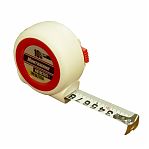 Рулетка Монтажник 604025, автостоп, клипса для крепления, 25 мм х 10 м