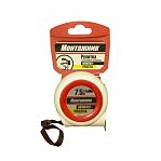 Рулетка Монтажник 604725, с долговечным механизмом автостоп-трещетка, 7.5м х 25 мм