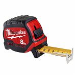 Рулетка измерительная Milwaukee WIDE BLADE 4932471816,  8 м х 33 мм, класс точности II