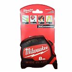 Рулетка измерительная Milwaukee WIDE BLADE 4932471816,  8 м х 33 мм, класс точности II