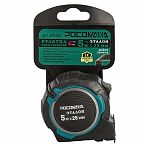 Рулетка двусторонняя Росомаха Эталон 604525, с устойчивой лентой и магнитом, 5 м х 25 мм