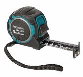 Рулетка двусторонняя Росомаха Эталон 604525, с устойчивой лентой и магнитом, 5 м х 25 мм