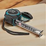 Рулетка двусторонняя Росомаха Эталон 604525, с устойчивой лентой и магнитом, 5 м х 25 мм