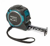 Рулетка двусторонняя Росомаха Эталон 607925, с устойчивой лентой и магнитом, 7.5 м х 25 мм