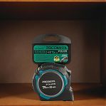 Рулетка двусторонняя Росомаха Эталон 607925, с устойчивой лентой и магнитом, 7.5 м х 25 мм