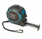 Рулетка двусторонняя Росомаха Эталон 604925, с устойчивой лентой и магнитом, 10 м х 25 мм