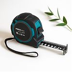 Рулетка двусторонняя Росомаха Эталон 604925, с устойчивой лентой и магнитом, 10 м х 25 мм