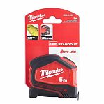 Рулетка измерительная Milwaukee Autolock 4932464663, 5 м х 25 мм, автостоп, класс точности II