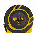 Рулетка геодезическая Denzel 31290, закрытый корпус, фиберглассовая лента, 15 мм х 20 м