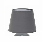 Светильник настольный с абажуром Leek LE TL ALICE 02 GREY, E14, 60 Вт, серый