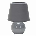 Светильник настольный с абажуром Leek LE TL ALICE 02 GREY, E14, 60 Вт, серый