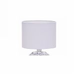Светильник настольный Leek LE TL JULIE 02 WHITE GREY с абажуром, Е14, белый с серым
