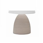 Светильник настольный Leek LE TL KATE 01 BEIGE с абажуром, Е14, бежевый