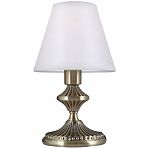 Светильник настольный Illumico IL0906-1TSQ-26 AB ELITE, 40 Вт, E14, бронза, белый