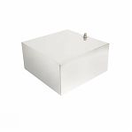 Бак для воды Накопительный, навесной, объем 60 л, нержавеющая сталь