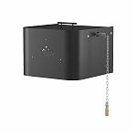 Обливное устройство Everest Black 35 л, нержавеющая сталь, черное