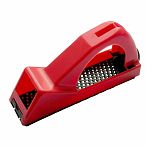 Рубанок обдирочный по гипсокартону Toolberg 3305002, 40х140 мм, пластик, сталь, цвет красный