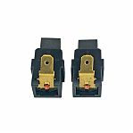 Щетки угольные Makita CB 415, 191950-1, графитовые, 6х8.9х8.7 мм, для УШМ, шуруповертов, дрелей