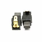 Щетки угольные Makita CB 415, 191950-1, графитовые, 6х8.9х8.7 мм, для УШМ, шуруповертов, дрелей