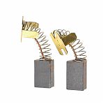 Щетка угольная Интерскол ЛШМ 100/1200, A0401, графит, для шлифмашин, 7х11х17 мм