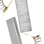 Щетка угольная MaxPiler 441, размер 5x12.5x36 мм, для стиральной машины