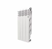 Радиатор секционный Royal Thermo Revolution 500, HC-1340189, алюминий, 4 секции