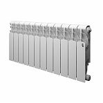 Радиатор секционный Royal Thermo Revolution 350, RAL9016, алюминий,  12 секций