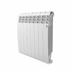 Радиатор секционный Royal Thermo Biliner 500 new, HC-1176306, Bianco Traffico, биметалл, 8 секций