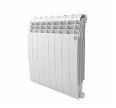 Радиатор секционный Royal Thermo Biliner 500 new, HC-1176306, Bianco Traffico, биметалл, 8 секций