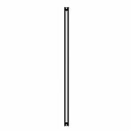 Дизайн-радиатор трубчатый Royal Thermo Shift R22 C2180-04, RAL9005m, сталь, 4 секции