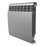 Радиатор Royal Thermo BiLiner 500, Silver Satin - 8 секций, биметалл, настенная установка