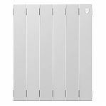 Радиатор секционный Royal Thermo Piano Forte 500 new, НС-1176326, Bianco Traffico, биметалл, 6 секций