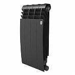 Радиатор Royal Thermo BiLiner 500, Noir Sable - 4 секции, биметалл, настенная установка