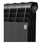 Радиатор Royal Thermo BiLiner 500, Noir Sable - 4 секции, биметалл, настенная установка