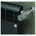 Радиатор Royal Thermo BiLiner 500, Noir Sable - 4 секции, биметалл, настенная установка