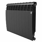 Радиатор Royal Thermo BiLiner 500, Noir Sable - 10 секций, биметалл, настенная установка