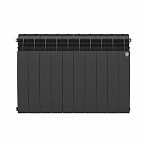 Радиатор Royal Thermo BiLiner 500, Noir Sable - 10 секций, биметалл, настенная установка