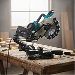 Пила торцовочная Sturm MS55255, щеточный двигатель, регулировка оборотов, 2.3 кВт