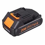 Аккумуляторная сабельная пила Вихрь АСП-20Li, 20 В, 1 аккумулятор, 2.0 Ah, зарядное устройство